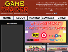 Tablet Screenshot of gametradertn.com